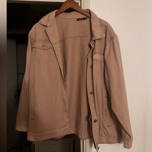 Boohoo punk denim jacket